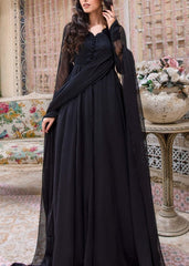 jet black  frock 2 pec