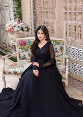 jet black  frock 2 pec