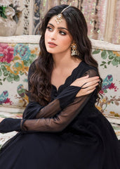 jet black  frock 2 pec