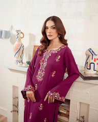 Rosebud Embroidered 2 PC